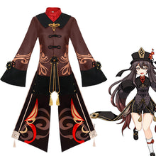 Load image into Gallery viewer, Free Shipping Genshin Impact Hu Tao Anime Cosplay Overcoat Standard Outfit
