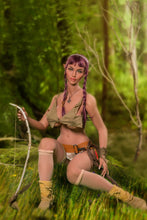 Charger l&#39;image dans la galerie, Amelia(157cm/5ft1): Alien Sex Doll Elf Green Eyes Lifelike Doll for Male Masturbator
